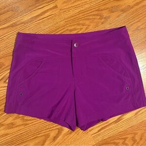 Athleta Purple Shorts size 4